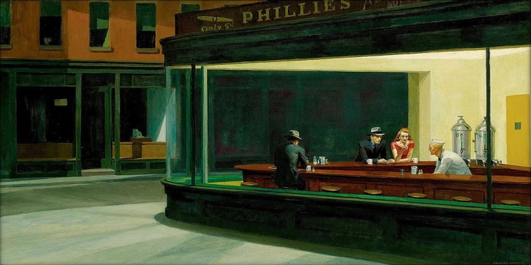 (image: Nighthawks)